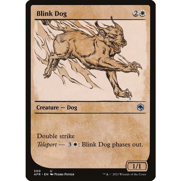 Magic: The Gathering Blink Dog (Showcase) (300) Near Mint