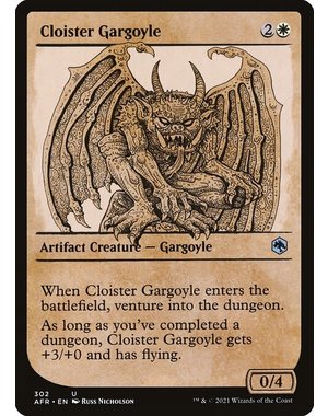 Magic: The Gathering Cloister Gargoyle (Showcase) (302) Near Mint