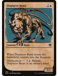 Magic: The Gathering Displacer Beast (Showcase) (305) Near Mint