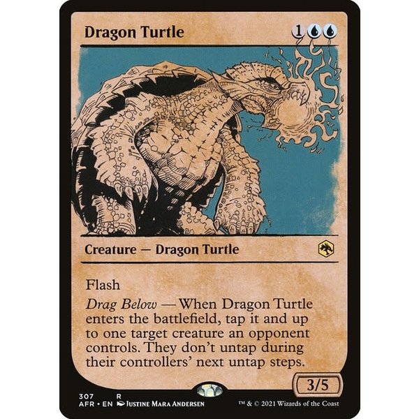 Magic: The Gathering Dragon Turtle (Showcase) (307) Near Mint