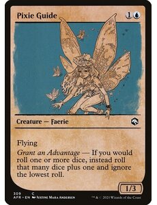 Magic: The Gathering Pixie Guide (Showcase) (309) Near Mint