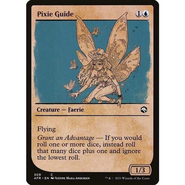 Magic: The Gathering Pixie Guide (Showcase) (309) Near Mint