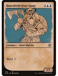 Magic: The Gathering Rimeshield Frost Giant (Showcase) (310) Near Mint Foil