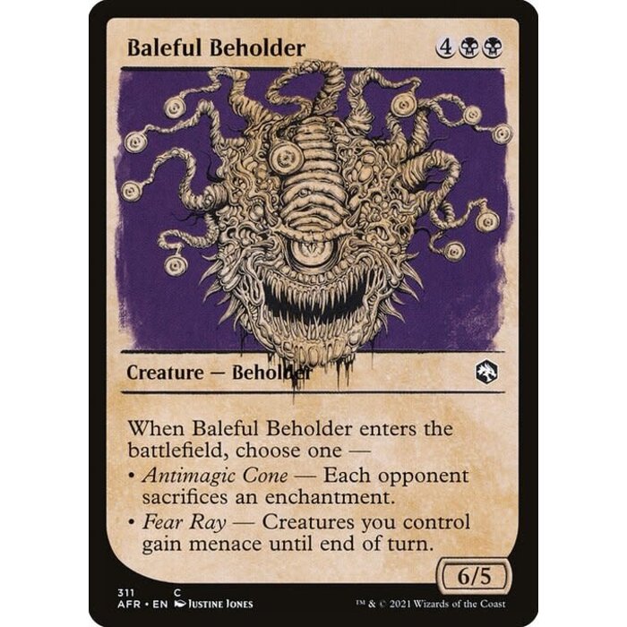Magic: The Gathering Baleful Beholder (Showcase) (311) Near Mint Foil