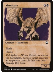 Magic: The Gathering Manticore (Showcase) (314) Near Mint Foil