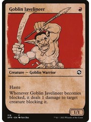 Magic: The Gathering Goblin Javelineer (Showcase) (318) Near Mint