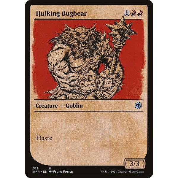 Magic: The Gathering Hulking Bugbear (Showcase) (319) Near Mint