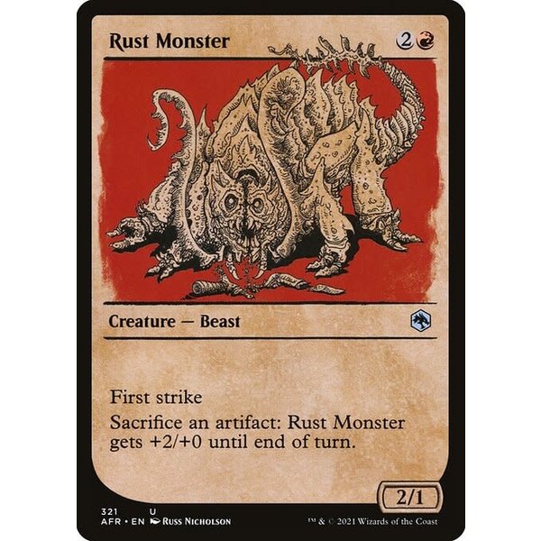 Magic: The Gathering Rust Monster (Showcase) (321) Near Mint