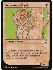 Magic: The Gathering Neverwinter Dryad (Showcase) (329) Near Mint Foil