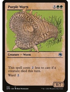 Magic: The Gathering Purple Worm (Showcase) (332) Near Mint