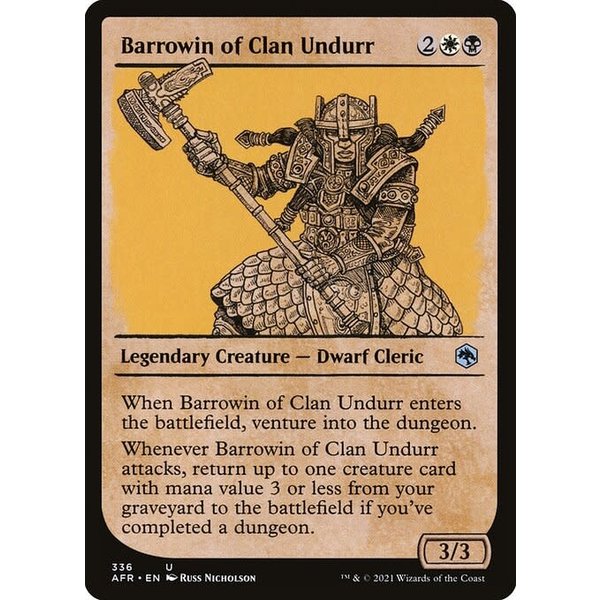 Magic: The Gathering Barrowin of Clan Undurr (Showcase) (336) Near Mint