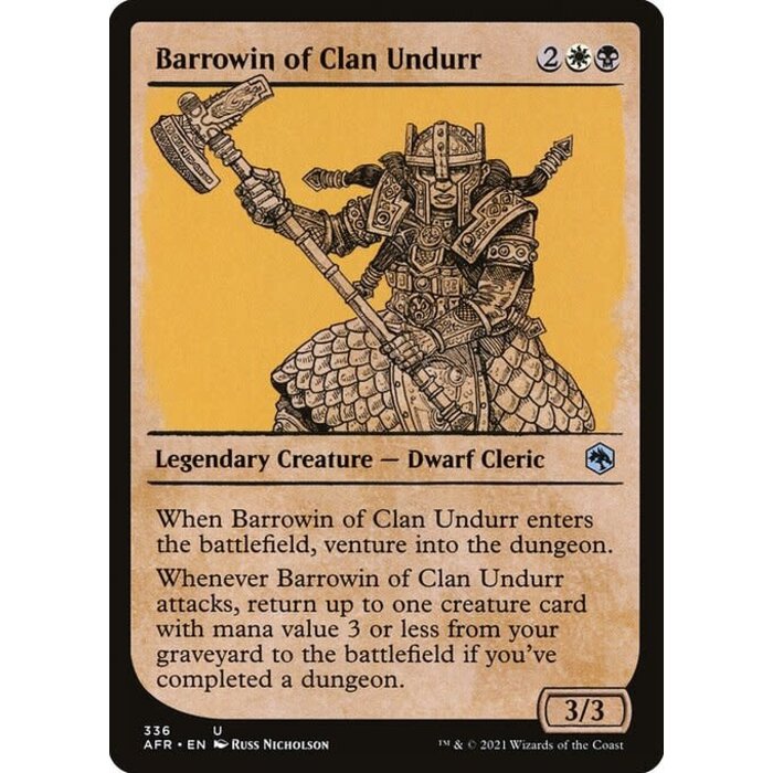 Magic: The Gathering Barrowin of Clan Undurr (Showcase) (336) Near Mint