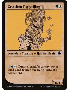 Magic: The Gathering Gretchen Titchwillow (Showcase) (340) Near Mint Foil