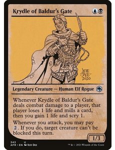 Magic: The Gathering Krydle of Baldur's Gate (Showcase) (343) Near Mint