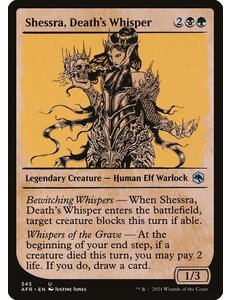 Magic: The Gathering Shessra, Death's Whisper (Showcase) (345) Near Mint