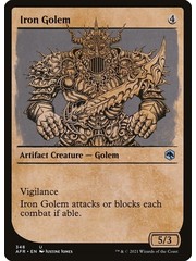 Magic: The Gathering Iron Golem (Showcase) (348) Near Mint