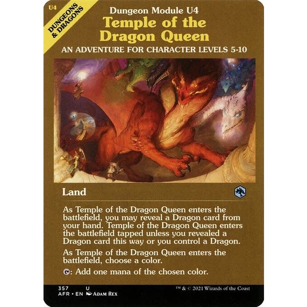 Magic: The Gathering Temple of the Dragon Queen (Dungeon Module) (357) Near Mint