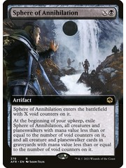 Magic: The Gathering Sphere of Annihilation (Extended Art) (376) Near Mint