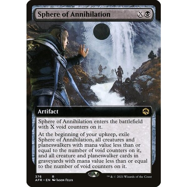 Magic: The Gathering Sphere of Annihilation (Extended Art) (376) Near Mint