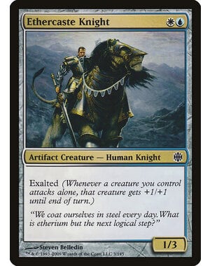 Magic: The Gathering Ethercaste Knight (003) Heavily Played