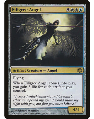 Magic: The Gathering Filigree Angel (006) Heavily Played Foil