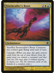 Magic: The Gathering Stormcaller's Boon (013) Moderately Played Foil