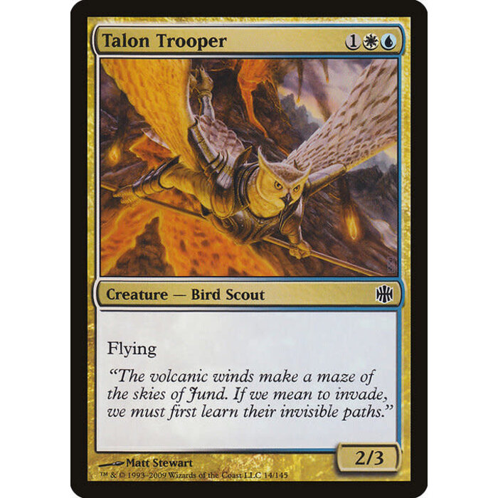 Magic: The Gathering Talon Trooper (014) Lightly Played
