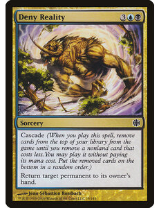 Magic: The Gathering Deny Reality (019) Moderately Played