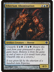 Magic: The Gathering Etherium Abomination (020) Moderately Played