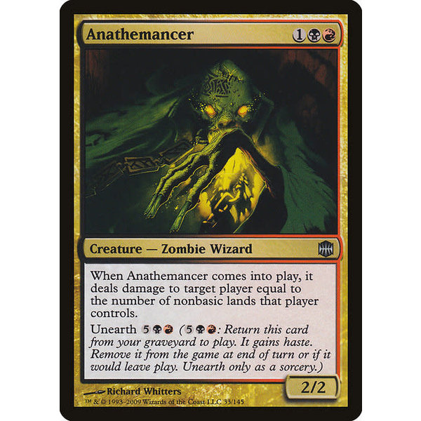 Magic: The Gathering Anathemancer (033) Moderately Played