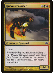 Magic: The Gathering Igneous Pouncer (040) Moderately Played