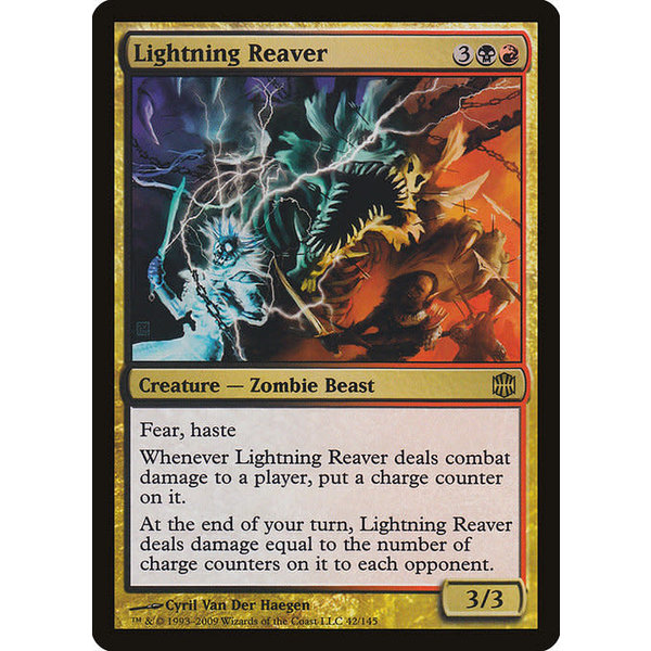 Magic: The Gathering Lightning Reaver (042) Damaged