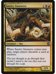 Magic: The Gathering Sanity Gnawers (044) Moderately Played