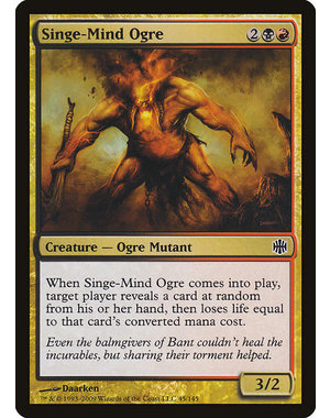 Magic: The Gathering Singe-Mind Ogre (045) Lightly Played