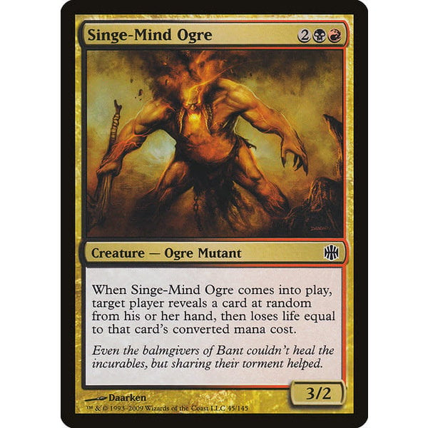 Magic: The Gathering Singe-Mind Ogre (045) Lightly Played