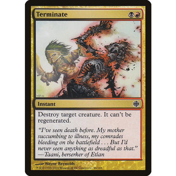 Magic: The Gathering Terminate (046) Moderately Played