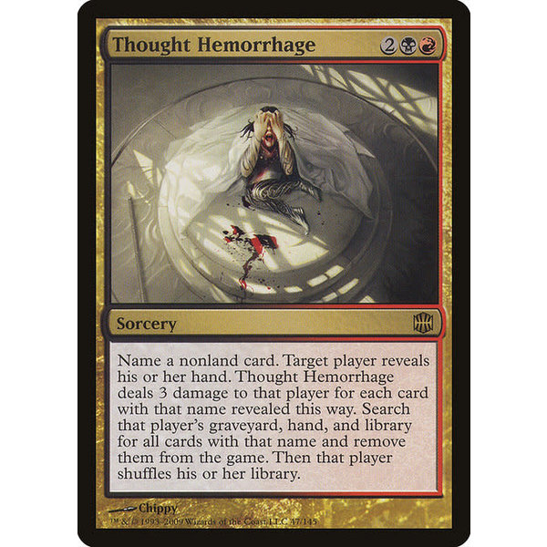 Magic: The Gathering Thought Hemorrhage (047) Moderately Played