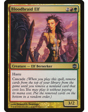 Magic: The Gathering Bloodbraid Elf (050) Damaged