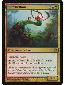 Magic: The Gathering Blitz Hellion (049) Moderately Played