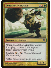 Magic: The Gathering Deadshot Minotaur (052) Moderately Played