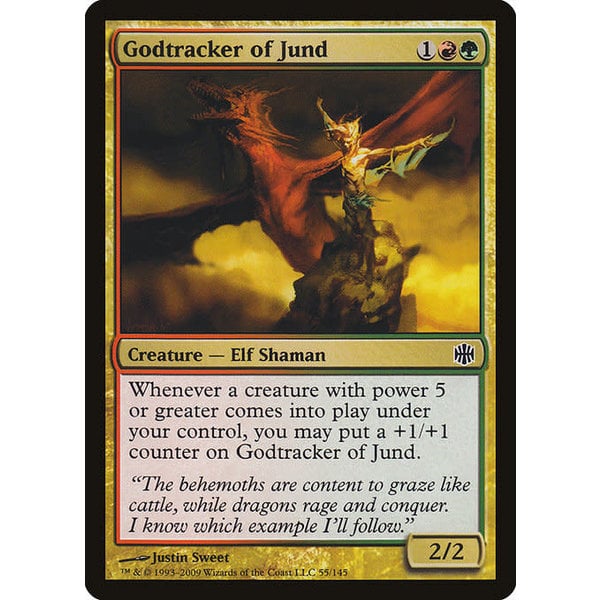 Magic: The Gathering Godtracker of Jund (055) Lightly Played