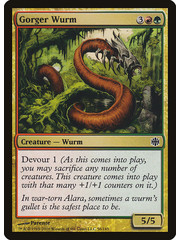 Magic: The Gathering Gorger Wurm (056) Moderately Played