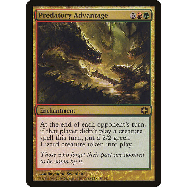 Magic: The Gathering Predatory Advantage (058) Moderately Played
