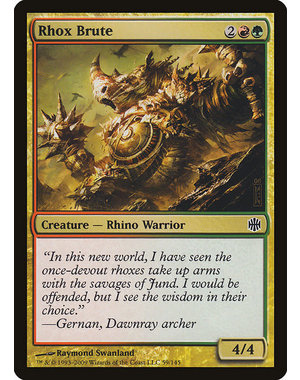 Magic: The Gathering Rhox Brute (059) Moderately Played