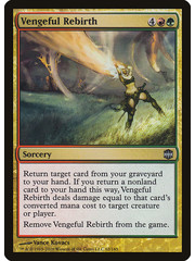 Magic: The Gathering Vengeful Rebirth (062) Moderately Played