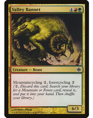 Magic: The Gathering Valley Rannet (061) Moderately Played