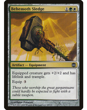 Magic: The Gathering Behemoth Sledge (065) Moderately Played