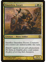 Magic: The Gathering Dauntless Escort (067) Moderately Played