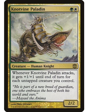 Magic: The Gathering Knotvine Paladin (071) Damaged