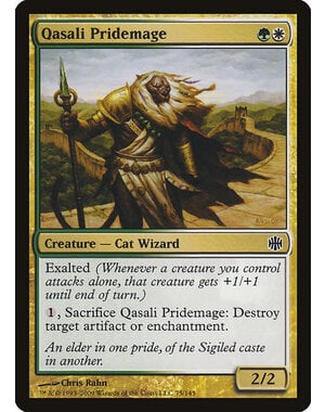 Magic: The Gathering Qasali Pridemage (075) Lightly Played